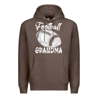 Coffee football grandma women family matching players mothers day t shirt Premium Hoodie - ArtChic