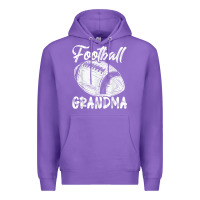 Purple football grandma women family matching players mothers day t shirt Premium Hoodie - ArtChic