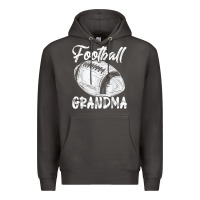 Smoke football grandma women family matching players mothers day t shirt Premium Hoodie - ArtChic