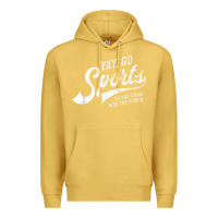 Antique Gold Yay Go Sports Vintage Funny Sports Premium Hoodie - ArtChic
