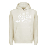 Oatmeal Heather Yay Go Sports Vintage Funny Sports Premium Hoodie - ArtChic