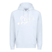 White Yay Go Sports Vintage Funny Sports Premium Hoodie - ArtChic