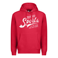 Cardinal Yay Go Sports Vintage Funny Sports Premium Hoodie - ArtChic