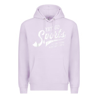 Lilac Yay Go Sports Vintage Funny Sports Premium Hoodie - ArtChic