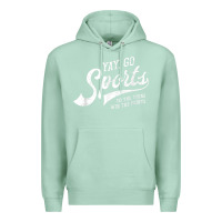 Seafoam Yay Go Sports Vintage Funny Sports Premium Hoodie - ArtChic