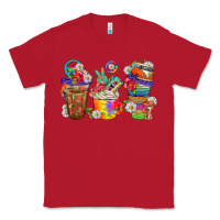 Red hippie coffee cups bbs Classic Tee - BundleAndBundleShop