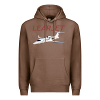 Chestnut learjet airplane flying pilot long sleeve t shirt Premium Hoodie - ArtChic