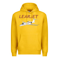 Lemon learjet airplane flying pilot long sleeve t shirt Premium Hoodie - ArtChic