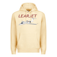 Learjet Airplane Flying Pilot Long Sleeve T Shirt Premium Hoodie | Teevron