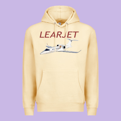 Learjet Airplane Flying Pilot Long Sleeve T Shirt Premium Hoodie Designed By Artchic