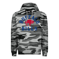 Slate Camo vintage distressed bill Premium Hoodie - ArtChic