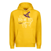 Lemon if the broom fit fly it Premium Hoodie - ArtChic