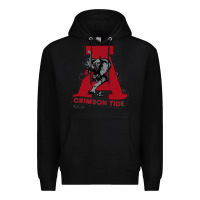 Black alabama roll tide Premium Hoodie - ArtChic