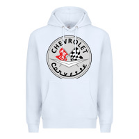 White #corvette Premium Hoodie - ArtChic