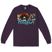 Plum love german shorthaired pointers Long Sleeve Tee - Artiststas