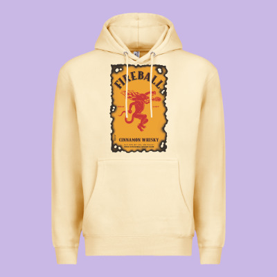 Fireball Cinnamon Whisky Premium Hoodie Designed By Artchic