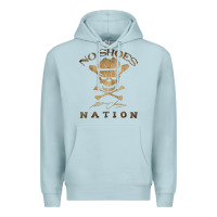 Blue Mist Shoes nation no shoes nation no shoes nation no shoes nation Premium Hoodie - ArtChic