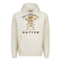 Oatmeal Heather Shoes nation no shoes nation no shoes nation no shoes nation Premium Hoodie - ArtChic