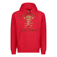 Red Shoes nation no shoes nation no shoes nation no shoes nation Premium Hoodie - ArtChic