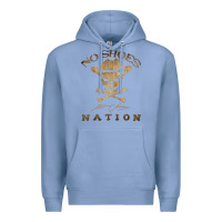 Colony Blue Shoes nation no shoes nation no shoes nation no shoes nation Premium Hoodie - ArtChic