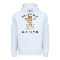 White Shoes nation no shoes nation no shoes nation no shoes nation Premium Hoodie - ArtChic