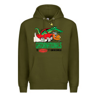 Army Green nhra 1977 gatornationals t shirt t shirt Premium Hoodie - ArtChic