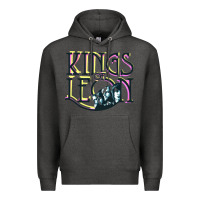 Charcoal Heather kings of leons Premium Hoodie - ArtChic