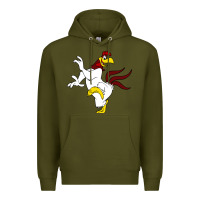 Army Green foghorn leghorn looney Premium Hoodie - ArtChic