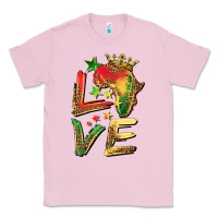Bubblegum Pink juneteenth love Classic Tee - BarkalooDesign
