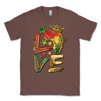Chestnut juneteenth love Classic Tee - BarkalooDesign