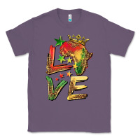 Lavender juneteenth love Classic Tee - BarkalooDesign