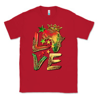 Red juneteenth love Classic Tee - BarkalooDesign