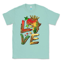 Seafoam juneteenth love Classic Tee - BarkalooDesign