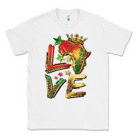 White juneteenth love Classic Tee - BarkalooDesign