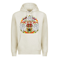 Oatmeal Heather praha prague czech republic coat of arms ex czechoslovakia t shirt Premium Hoodie - ArtChic