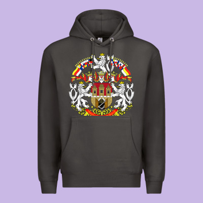 Praha Prague Czech Republic Coat Of Arms Ex Czechoslovakia T Shirt Premium Hoodie Designed By Artchic