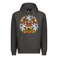 Smoke praha prague czech republic coat of arms ex czechoslovakia t shirt Premium Hoodie - ArtChic