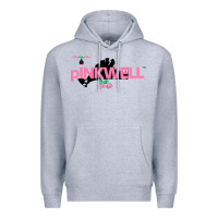 Heather Grey pINKWELL TM for Sorors Boston AKAs Beach Party Martha's Vineyard Premium Hoodie - ArtChic