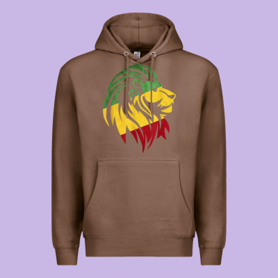 Lion Of Judah Reggae, Rasta, Ethiopia Jamaican Roots Premium Hoodie Designed By Artchic