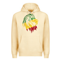 Pina Colada Lion of Judah Reggae, Rasta, Ethiopia Jamaican Roots Premium Hoodie - ArtChic