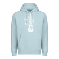 Blue Mist This Machine Kills Fascists Premium Hoodie - ArtChic