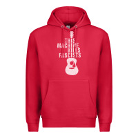 Cardinal This Machine Kills Fascists Premium Hoodie - ArtChic