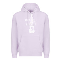 Lilac This Machine Kills Fascists Premium Hoodie - ArtChic