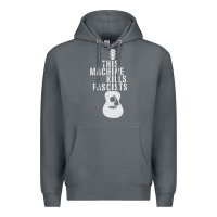 Rock This Machine Kills Fascists Premium Hoodie - ArtChic