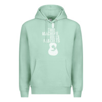 Seafoam This Machine Kills Fascists Premium Hoodie - ArtChic