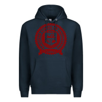 Navy macgyver school of engineering Premium Hoodie - ArtChic