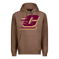 Chestnut The central michigan of chippewas Premium Hoodie - ArtChic