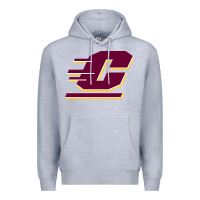 Heather Grey The central michigan of chippewas Premium Hoodie - ArtChic