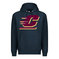 Navy The central michigan of chippewas Premium Hoodie - ArtChic