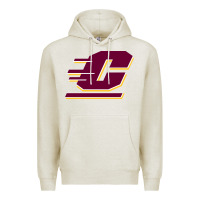 Oatmeal Heather The central michigan of chippewas Premium Hoodie - ArtChic